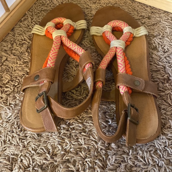 Neon Rope Sandals - Picture 4 of 7